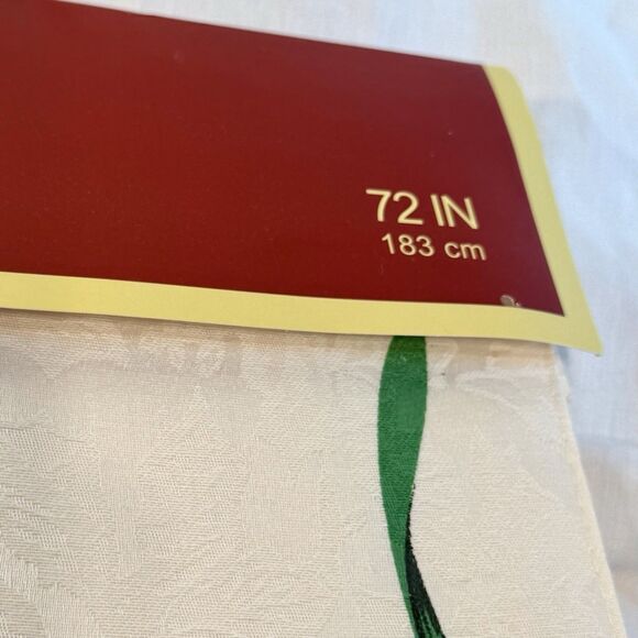 NWT SPODE Christmas Tree Table Runner 13" X 72" In Open Pkg - Picture 5 of 7